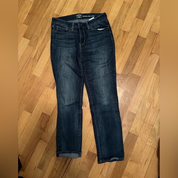 Signature Levi Strauss Gold Mid Rise  Slim Cuffed Jeans - Picture 1 of 6